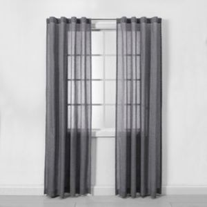 LIGHT FILTERING CURTAIN SET 42"W X 63"L LENGTH X 2